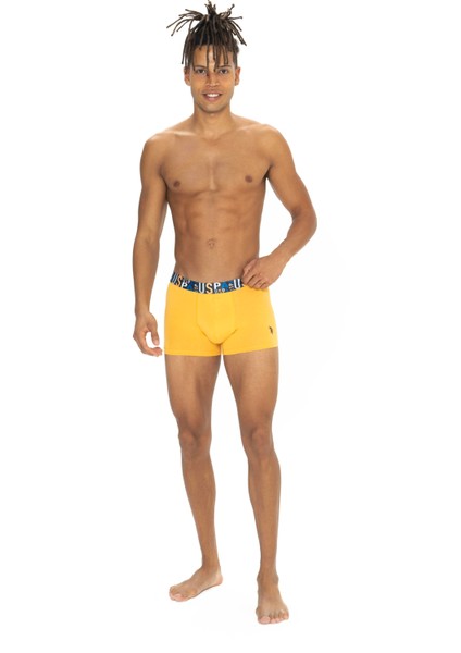 Erkek Saks - Sarı - Lacivert 3 Lü Boxer modelleri