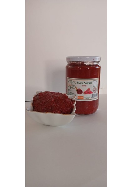 Hatay Biber Salçası -Tatlı -700 gr Cam Kavanoz