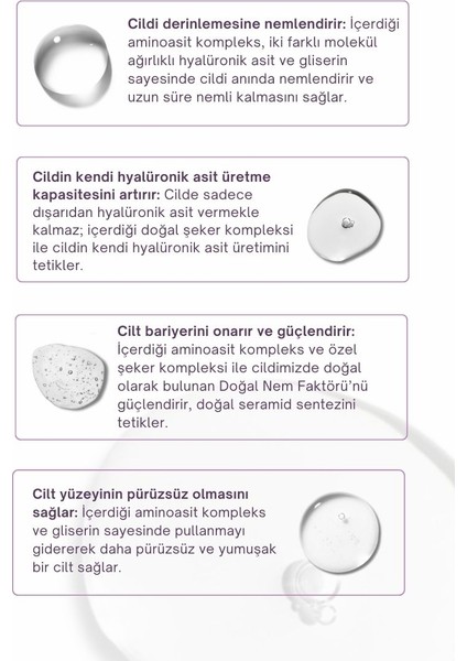 3D Hydration Booster I Nemlendirici Amino Asit Kompleks I Dolgunlaştıcı Serum I Tüm Cilt Tipleri