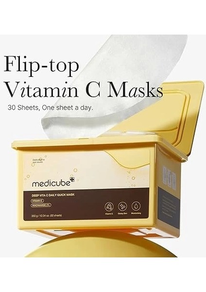 Deep Vita C Daily Quick 30 Sheet Masks(Globalcare) fiyatları