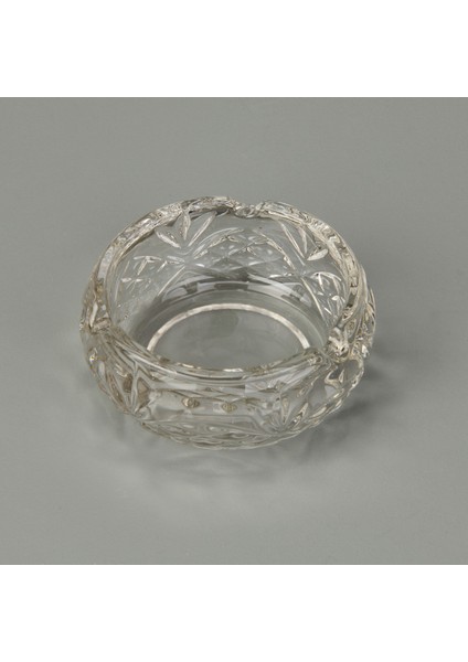Yuvarlak Cam Küllük - Şeffaf - 9,5 cm fırsatları