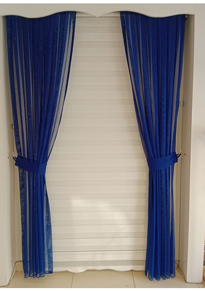 Tül Fon Perde Parlement Renk 1/3 Sık Pileli Dikim