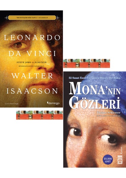 Monanın Gözleri (Şömizli),leonardo Da Vinci (2kitap)