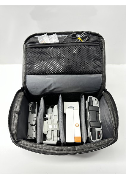 Çok Amaçlı Drone, Fotoğraf Makinesi Için Bölmeli Universal Omuz Taşıma Çantası Clascase C027