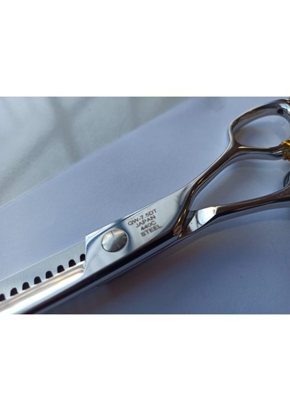 Evcil Hayvan Bakım Makası Profesyonel Için 7.5 Inç Kavisli Chunkers Makas Inceltme Makasları Pet Saç Tiner Makaslar Oranı 70% Köpek Bakım Fenici/fenıce Qw-7.5dt Japan 440C fırsatları