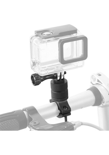 Go Pro Hero 10 9 8 7 6 4 Seans 1/4 Vida Aksiyon Kamera Montajı Için 360 Derece Döner Bisiklet Gidonu Montajı (Yurt Dışından)