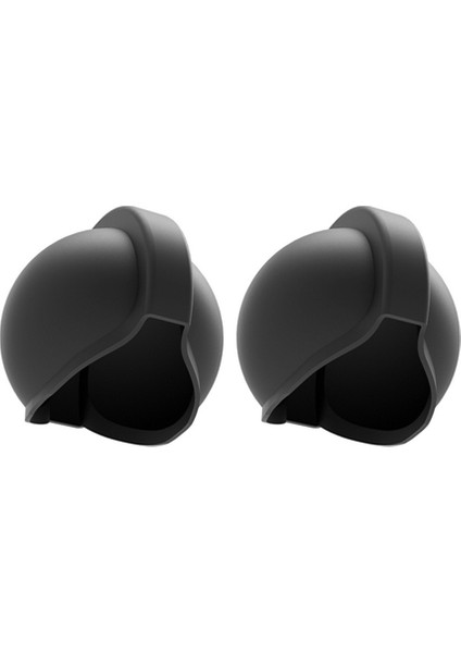 INSTA360 X3 Panoramik Kamera Adaptörü Için 2 Adet Silikon Koruyucu Kılıf Su Geçirmez Kılıf Lens Koruyucu (Yurt Dışından)