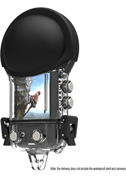 INSTA360 X3 Panoramik Kamera Adaptörü Için 2 Adet Silikon Koruyucu Kılıf Su Geçirmez Kılıf Lens Koruyucu (Yurt Dışından) modelleri