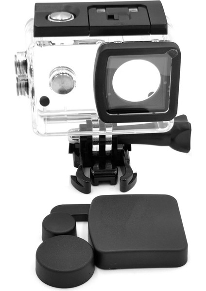Spor Kamera Lens Kapağı Su Geçirmez Lens Koruma Kapağı Su Geçirmez Kutu Lens Kapağı SJ4000 Kamera Aksesuarları Için (Yurt Dışından)