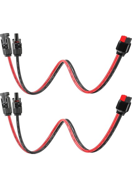 10AWG Güneş Paneli Kablo Kitleri, Güneş Paneli Rv Için Güneş Konnektörleri Uzatma Kablosu, Anderson Konnektör Hedefi ile Uyumlu (Yurt Dışından)
