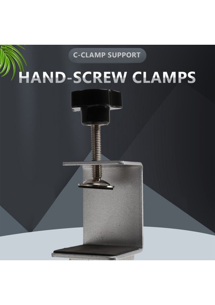 Adet Hapşırma Koruyucu Kelepçe Braketi Masa Bölme Kelepçesi 1/8 Inç Ila 1 Inç Kalın Akrilik Paneller Ayarlanabilir C Şekli Kelepçe (Yurt Dışından) fiyatları