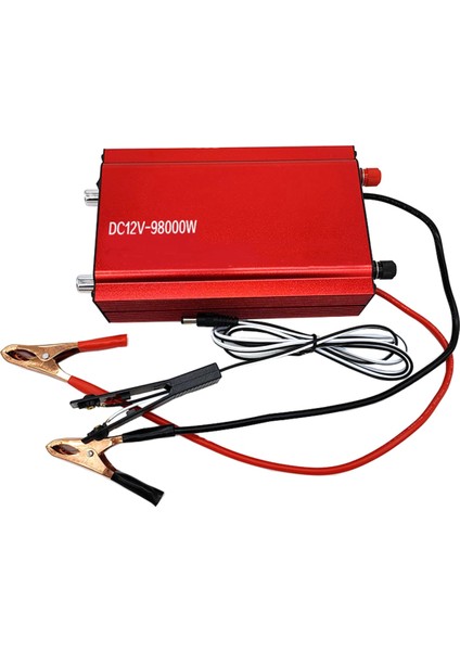 Yüksek Güçlü Inverter Kafası DC12V-98000W Boost Yeni Enerji Invertörü Çok Işlevli Kullanışlı Dönüştürücü (Yurt Dışından)