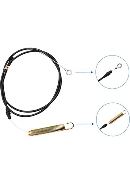 GY21106 GY20156 John Deere 100 ve 300 Serisi Için Güverte Bağlantı Debriyaj Kontrol Kablosu (Yurt Dışından) modelleri
