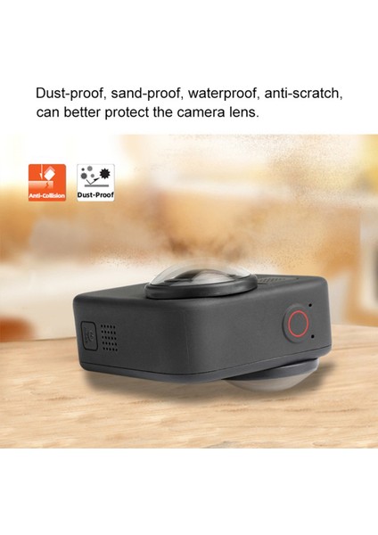 2 Adet Uv Filtre Lens Kapağı Koruyucu Koruyucu Kapak Kılıf Gopro Max Siyah Hd Filtre Eylem Kamera Aksesuarları (Yurt Dışından)