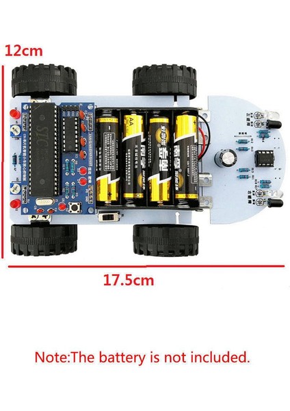 Akıllı Araba Dıy Kiti C51 Akıllı Araç Engellerden Kaçınma Takip Kiti Akıllı Araba Lehimleme Eğitim Paketi (Yurt Dışından) fiyatları