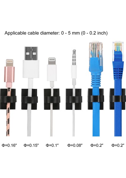 Kablo Kelepçesi Kelepçe Kendinden Yapışkanlı, 140 Adet Kablo Kelepçesi Kablo Kelepçesi Dikdörtgen Kablo Kelepçesi Bitirme Hızlı Bağlama Hattı Düzenleyici (Yurt Dışından) modelleri