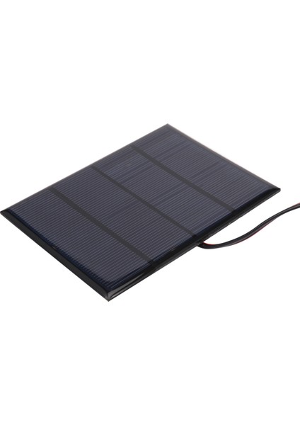 1m Telli 1.5W 12V Mini Güneş Paneli Küçük Hücre Modülü Şarj Cihazı (Yurt Dışından)