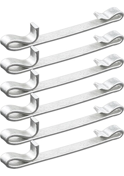 Yükseltme Alet Kutusu Çekmece Kaydırma Kelepçesi 2 Inç Çift Halka Alet Kutusu Çekmece Kaydırma Kelepçesi Yedek Parçalar 6 Adet (Yurt Dışından)