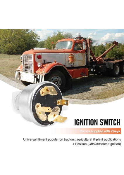 Evrensel Traktör Fabrikası Kontak Anahtarı Massey Ferguson Jcb As Lucas 35670'E Uyar (Yurt Dışından) fırsatları