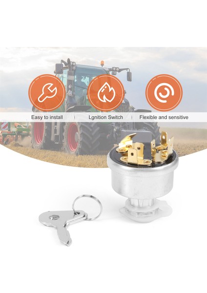 Evrensel Traktör Fabrikası Kontak Anahtarı Massey Ferguson Jcb As Lucas 35670'E Uyar (Yurt Dışından) indirimleri