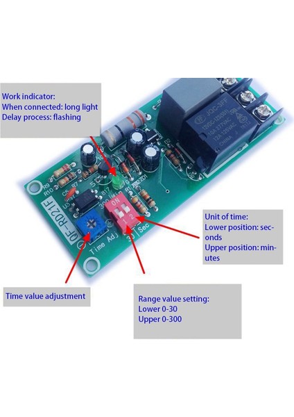 AC100V-220V Ayarlanabilir Zamanlayıcı Kontrol Röle Modülü Egzoz Fanı Için Kapatma Gecikmesi Anahtarlama Paneli MR22 19 (Yurt Dışından) fırsatları