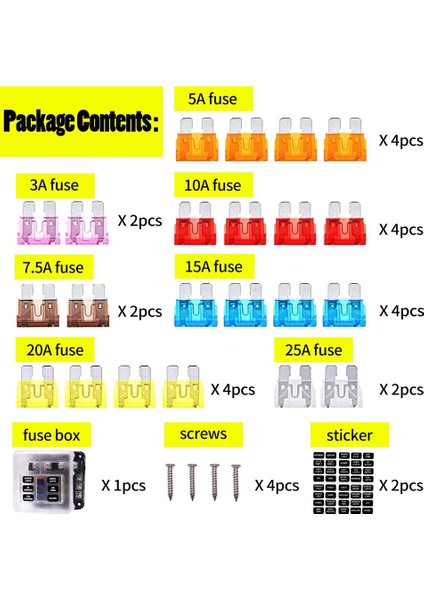 12V Sigorta Bloğu, LED Uyarı Göstergeli Su Geçirmez Tekne Sigorta Paneli Korumalı Kapak-Negatif Bus Sigorta Kutusu ile 6 Devre (Yurt Dışından) fiyatları