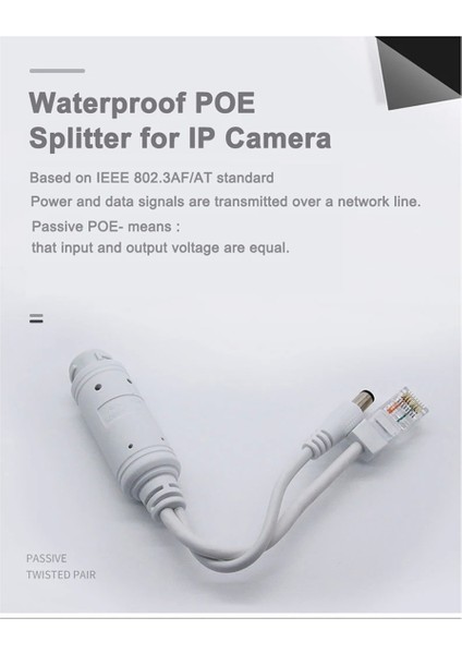 10 Adet Poe Ayırıcı Su Geçirmez Video Balun + Güç Adaptörü Kablo Besleme Modülü Enjektör 48 Ila 12V Ip Kamera Genişletici Için (Yurt Dışından) indirimleri