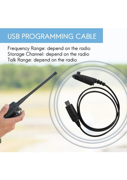 USB Programlama Kablosu PRO5150 HT750 HT1250 GP328 GP340 GP380 GP640 GP680 GP1280 GP960 PR860 Interkom (Yurt Dışından) modelleri