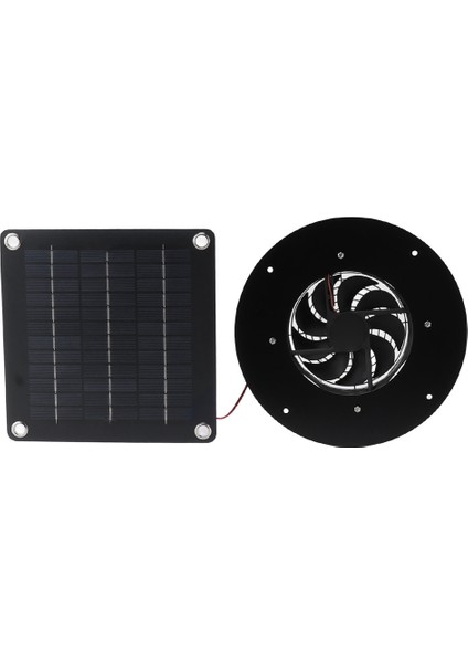 Güneş Paneli Egzoz Fanı, Seralar, Evcil Hayvan Evleri, Küçük Tavuk Kümesleri, Akalar, Pencere Egzozu Için 20W (Yurt Dışından)