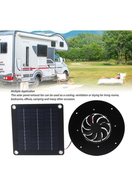Güneş Paneli Egzoz Fanı, Seralar, Evcil Hayvan Evleri, Küçük Tavuk Kümesleri, Akalar, Pencere Egzozu Için 20W (Yurt Dışından) modelleri