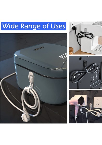 Aletler Için 6'lı Paket Kordon Düzenleyici - Kablo Düzenleyici Kordon Tutucu Kordon Bekçileri Mutfak Aletleri Kordon Düzenleyici Çubuk (Yurt Dışından) modelleri