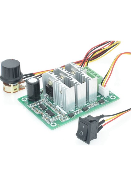 Dc 5-36V Motor Hız Kontrolü Pwm Motor Hız Kontrol Cihazı Anahtarı 15A Akım Voltaj Regülatörü Sürücü Modülü (Yurt Dışından)