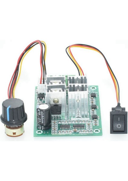 Dc 5-36V Motor Hız Kontrolü Pwm Motor Hız Kontrol Cihazı Anahtarı 15A Akım Voltaj Regülatörü Sürücü Modülü (Yurt Dışından)