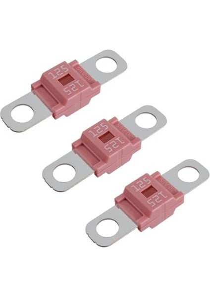 Amı/midi Sigorta 125A Yüksek Akım Sigortası Cıvatalı Sigorta 125 Amper Arabalar, Kamyonlar, Inşaat Araçları, Otobüsler, Karavanlar Için 10 Adet (Yurt Dışından) fırsatları