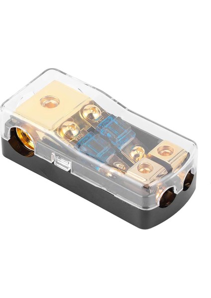 Sigortalı Dağıtım Kutusu Araba ve Gemi Ses Sisteminin 0/4 Enstrüman Girişinden 4/8 Enstrüman Çıkışına Kullanımı 2 Yollu Sigortalı (Yurt Dışından)