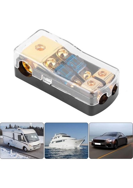 Sigortalı Dağıtım Kutusu Araba ve Gemi Ses Sisteminin 0/4 Enstrüman Girişinden 4/8 Enstrüman Çıkışına Kullanımı 2 Yollu Sigortalı (Yurt Dışından) indirimleri