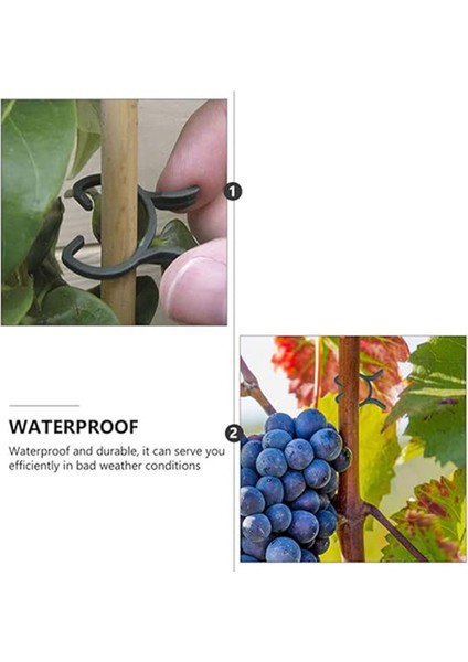 200 Sebze Sabitleme Klipsleri, Aşı Asması Sabitleme Klipsleri, Bitki Klipsleri, Bitki Bahçesi Klipsleri, Dikim Destek Klipsleri (Yurt Dışından) fırsatları