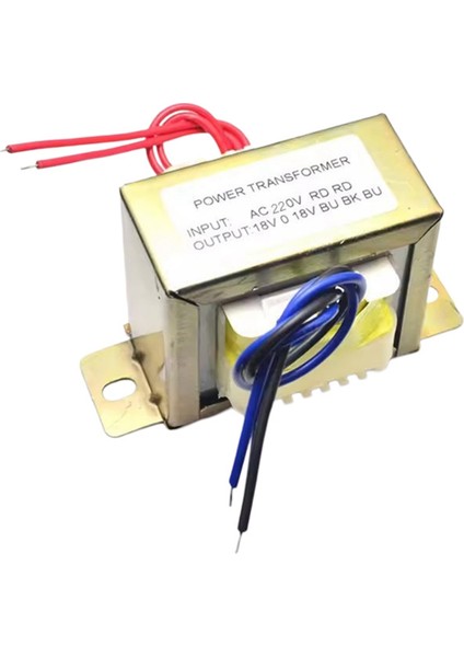 Güç Trafosu Çift Ac 18V 50W Eı Trafo 220V Ön Amplifikatör 2.1 Amplifikatör Ton Kartı Için Opsiyonel (Yurt Dışından)