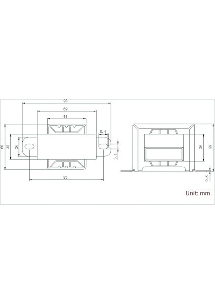 Güç Trafosu Çift Ac 18V 50W Eı Trafo 220V Ön Amplifikatör 2.1 Amplifikatör Ton Kartı Için Opsiyonel (Yurt Dışından) indirimleri