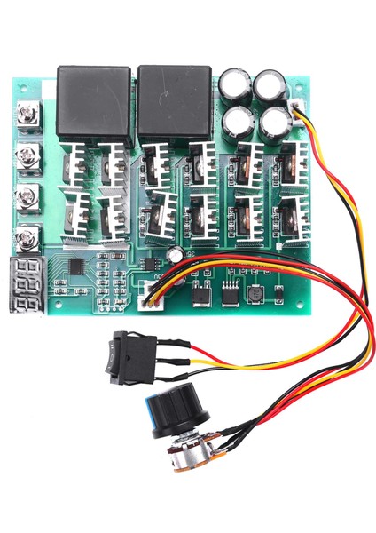 Dc 10-55V 12V 24V 36V 48V 55V 100A Motor Hız Kontrol Cihazı Pwm Hho Rc Ters Kontrol Anahtarı LED Ekran ile (Yurt Dışından)