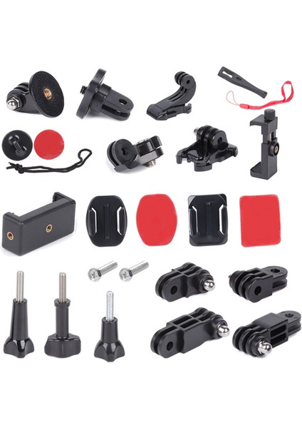 Action Kamera Aksesuar Kiti Aksesuar Adaptörü Sabitleme Braketi Uzatma Çubuğu INSTA360 Gopro Action3 (Yurt Dışından)