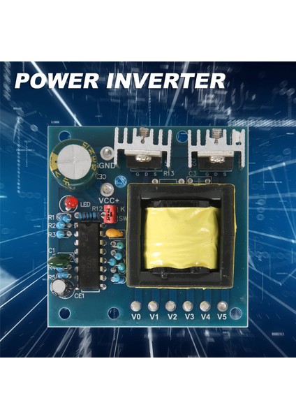 150W Araba Dc 12V Ac 110V 220V 20KHZ Güç Çevirici Şarj Cihazı Dönüştürücü Boost Kurulu Yüksek Frekanslı Kare Dalga (Yurt Dışından)