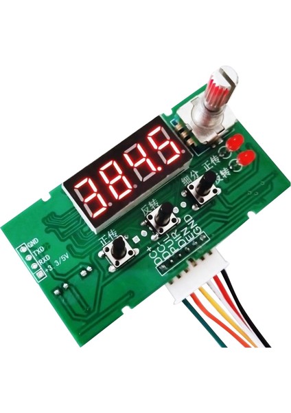 Hız Rpm Ekranı Step Motor Sürücü Kontrol Kartı Hızı Ayarlanabilir Ters Çevirme (Yurt Dışından)