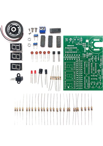 Motor Hız Kontrol Kiti Motor Hız Ölçer Dijital Devre Dıy Parçaları (Yurt Dışından)