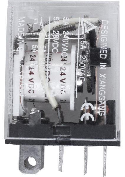 Dc 12V Bobin 10A 240VAC 28VDC Dpdt Elektromanyetik Röle JQX-13F2Z (Yurt Dışından)