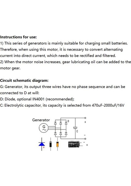 Rüzgar Gücü El Kranklı Jeneratör Motoru Üç Fazlı Ac Mikro Fırçasız 3-24V Mikro Hidrolik Jeneratör Güç Ekipmanı (Yurt Dışından) fiyatları