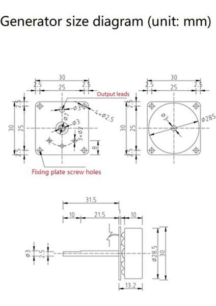 Rüzgar Gücü El Kranklı Jeneratör Motoru Üç Fazlı Ac Mikro Fırçasız 3-24V Mikro Hidrolik Jeneratör Güç Ekipmanı (Yurt Dışından) modelleri
