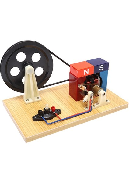 El Kranklı Ac ve Dc Jeneratör Orta ve Lise Fizik ve Elektrik Deneysel Ekipmanı J24019 (Yurt Dışından)