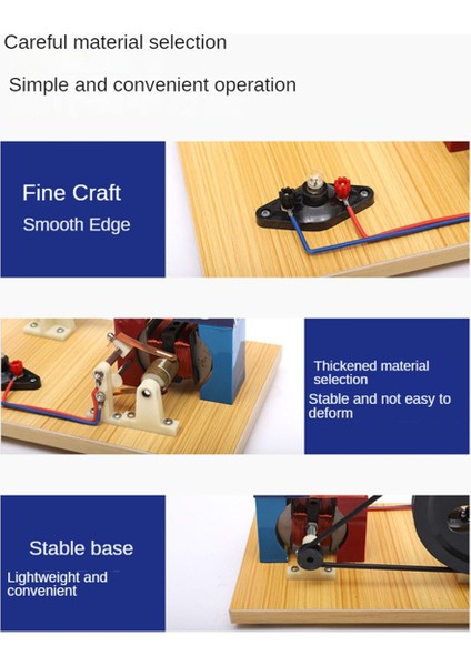 El Kranklı Ac ve Dc Jeneratör Orta ve Lise Fizik ve Elektrik Deneysel Ekipmanı J24019 (Yurt Dışından) indirimleri