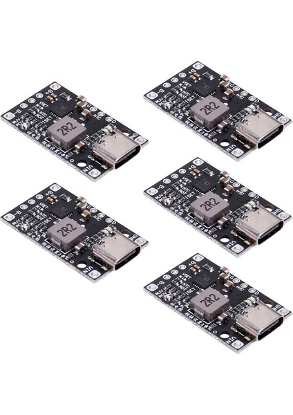 5 Adet Type-C 3.7V 3s Lityum Pil Şarj Takviye Modülü Dengeli Şarj LED Göstergesi ile Qc Hızlı Şarjı (Yurt Dışından) modelleri